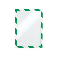 Durable Informatiekader DURAFRAME zelfklevend A4 groen/wit