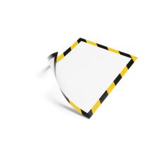 Durable Informatiekader DURAFRAME magnetisch A4 geel/zwart