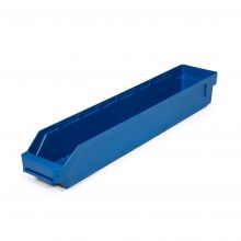 Magazijnbak 6012 Blauw 600x120x95mm (lxbxh)