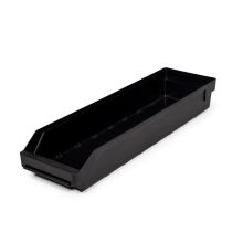 Magazijnbak 6018 Zwart (ESD) 600x180x95mm (lxbxh)