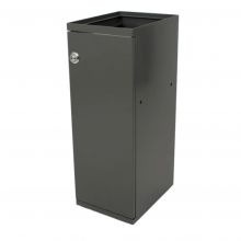 Modulaire Afvalbak met Deur en Zakhouder 55 Liter Grijs