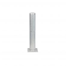 Afschermpaal op voetplaat 114x3,6x750mm