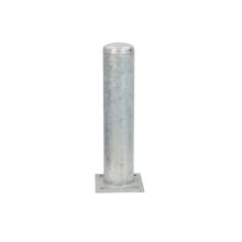 Afschermpaal op voetplaat 159x4,5x750mm