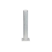 Afschermpaal op voetplaat 76x3,25x750mm