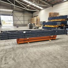 Voordeelpartij gebruikte Mecalux palletstelling 6000x11280x1100 mm (hxbxd) 4 niveaus