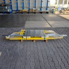 Zo goed als nieuw kantelhek 2000x1580x1560 mm (hxbxd) geel