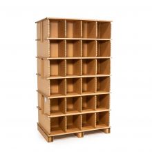 PIX slots 48 Twin - Grote vakken, 300kg, 100% recyclebaar