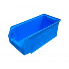 Gebruikte SSI Schaefer LF 421 magazijnbak 380x185x154 mm (lxbxh) blauw