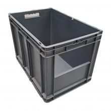 Gebruikte SSI Schaefer EF 6420 magazijnbak, stapelbak 600x400x420 mm (lxbxh) grijs