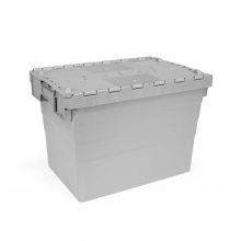 Begra distributiebak, transportbak 600x400x416 mm (lxbxh) grijs