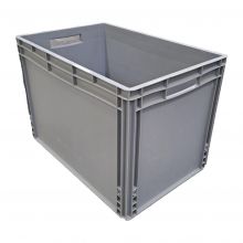 Gebruikte magazijnbak, stapelbak Auer EG6442 600x400x420 mm (lxbxh) grijs