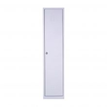 Garderobekast 1-deurs 1750x410x500 mm (hxbxd) grijs