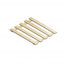 Vurenhouten vlonder 50% open 890x1092x20 mm