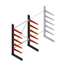 Beginsectie CRM BR25 EZ 5niv 220kg/arm - 2500x1500x800mm (hxbxd)