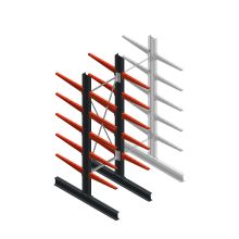Medium draagarmstelling BR enkelzijdig 2500x750x600mm (hxbxd) 5 niveaus beginsectie 290/arm