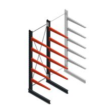 Medium draagarmstelling BR enkelzijdig 3000x1250x1000mm (hxbxd) 5 niveaus beginsectie 175/arm