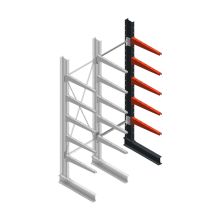 Aanbouwsectie CRM BR25 EZ 5niv 290kg/arm - 2500x750x600mm (hxbxd)