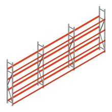 Voordeelrij bandenstelling grootvak AR 2500x6230x400mm (hxbxd) 3 niveaus
