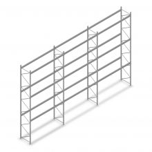 Voordeelrij gebruikte Dexion palletstelling 5000x8460x900 mm (hxbxd) 3 niveaus