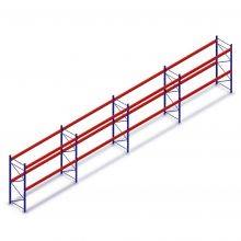 Voordeelrij gebruikte Esmena palletstelling 2700x11175x1100mm (hxbxd) 2 niveaus