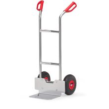 Aluminium steekwagen 150 kg 1150 mm met luchtbanden