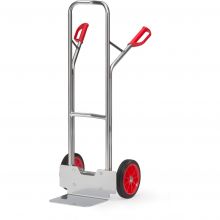 Aluminium steekwagen 200 kg 1300 mm met rubberbanden
