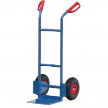 Stalen steekwagen 200 kg 1150 mm met luchtbanden