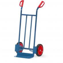 Stalen steekwagen 250 kg 1150 mm met rubberbanden