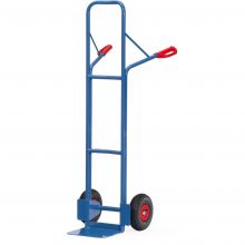 Stalen steekwagen 300 kg 1600 mm met luchtbanden