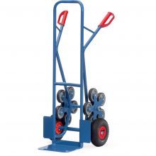 Trappensteekwagen 200 kg 1300 mm met 2 vijfarmige wielsterren