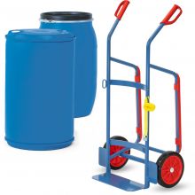 Vatensteekwagen 250 kg 1300 mm met rubberbanden