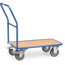 Plateauwagen, platformwagen, transportkar 400 kg met duwbeugel 850x500
