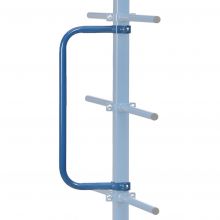 Duwbeugel voor draagarmwagens