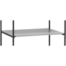 Etage voor etagewagens 1000x600 antraciet