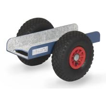 Platenroller 400 kg 270 mm met luchtbanden