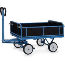 Handtrekwagen met houten wanden 1200x800x1125 mm (lxbxh) 750 kg