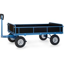 Handtrekwagen met houten wanden 2000x1000x1200 mm (lxbxh) 1250 kg