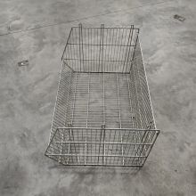 Gebruikte draadmand, winkelmand 960x675x500 mm (bxdxh) verzinkt