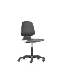 Bimos werkstoel Labsit met wieltjes Wit