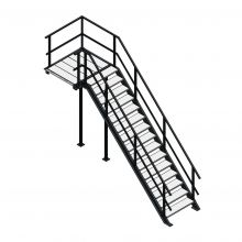 Bordestrap linksaf 3000x1000 mm (hxb)