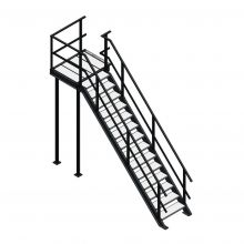 Bordestrap rechtsaf 2800x800 mm (hxb)