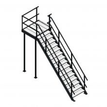 Bordestrap rechtsaf 3000x1000 mm (hxb)