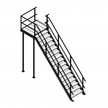 Bordestrap rechtsaf 3200x1000 mm (hxb)