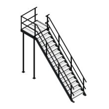 Bordestrap rechtsaf 3200x1000 mm (hxb)