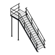 Bordestrap rechtsaf 3200x1200 mm (hxb)