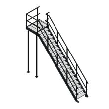 Bordestrap rechtsaf 3500x800 mm (hxb)