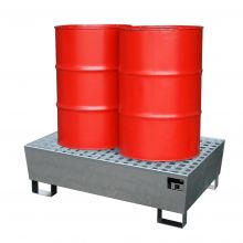 Lekbak 800x1200x360mm (bxdxh), thermisch verzinkt incl. rooster