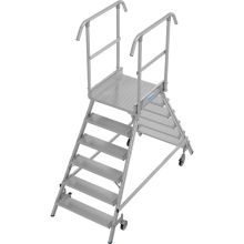Platformtrap Krause dubbel 2x6 treden 1450mm