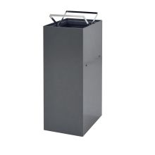 Modulaire afvalscheidingsunit 60ltr, donkergrijs