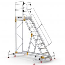 Platformtrap Wixor met stabilisator 10 treden